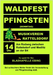 Copyright by Musikverein Rattelsdorf e.V. Bild zum Eintrag (1106278-219)